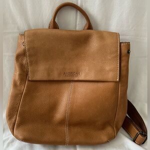 American Leather Co. Backpack in Cafe Latte